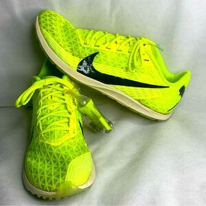 Nike Zoom Rival XC 5 Mens Size US 9 Volt Mint Foam Distance Spikes CZ1795-702